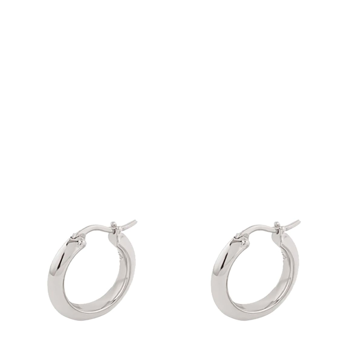 Sterling Silver Signature Chunky Click Hoops main product photo