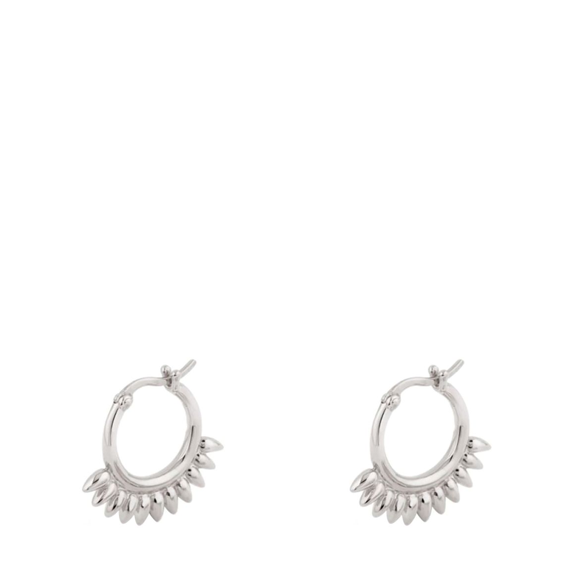 Sterling Silver Sunbeam Small Click Hoops main product photo