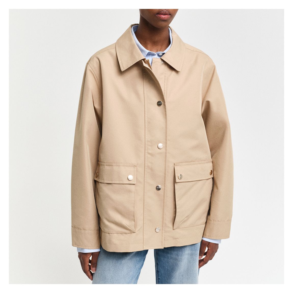 Sand Cotton Twill Jacket main product photo