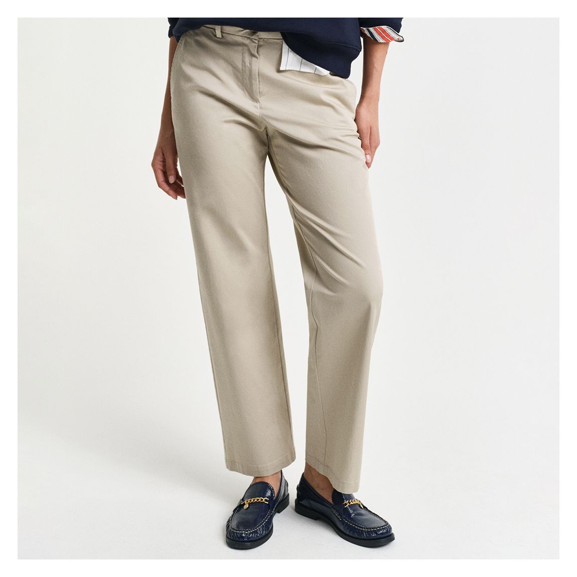 Sand Regular Chino Trousers main product photo