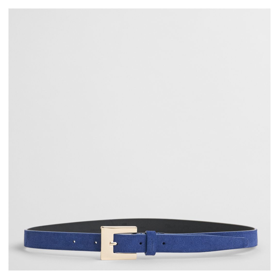Blue Slim Suede Belt main product photo