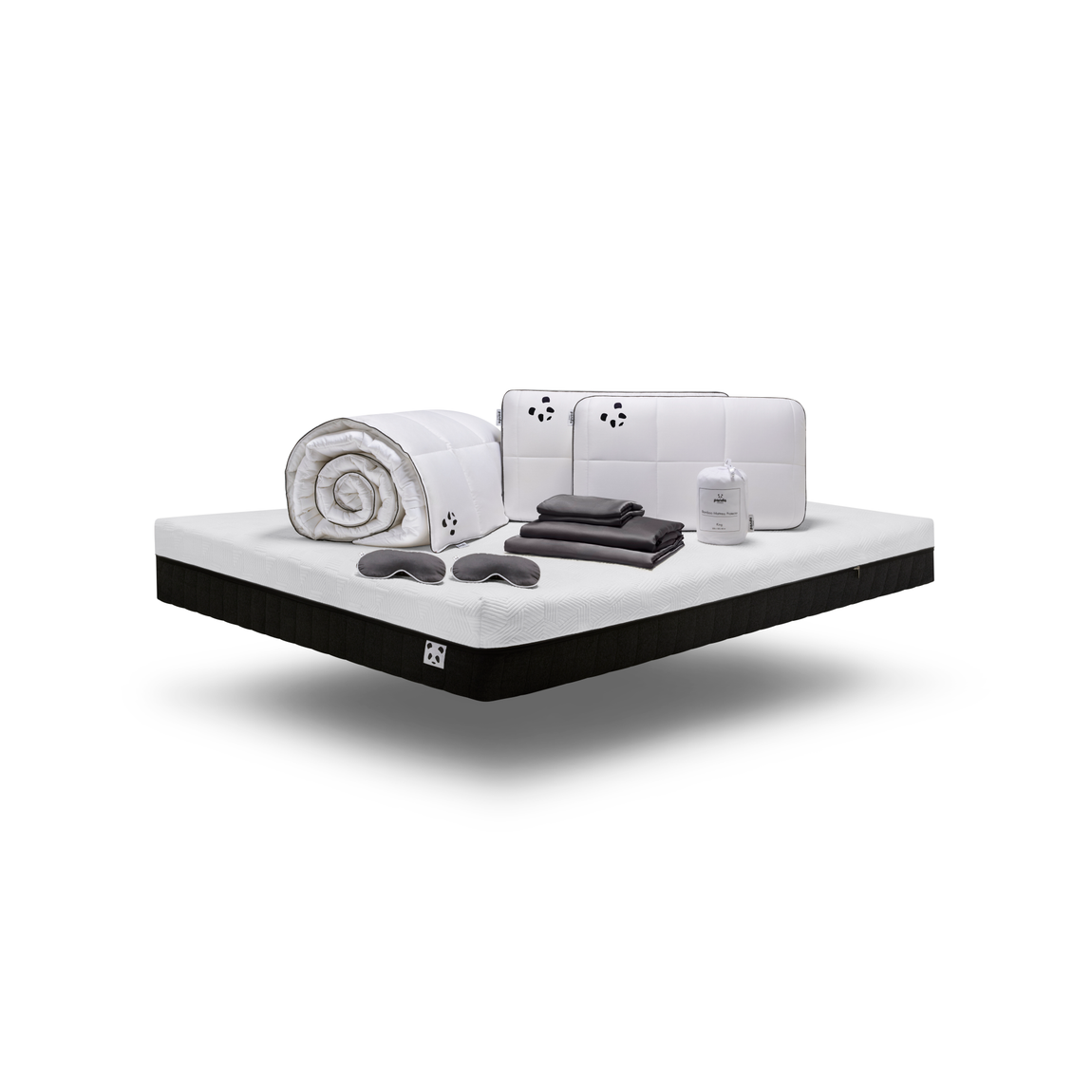 Panda Hybrid Mattress Pro Bundle, Double main product photo