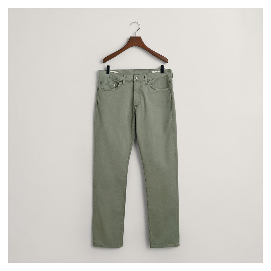Sage Green Regular Fit Desert Jeans main product photo