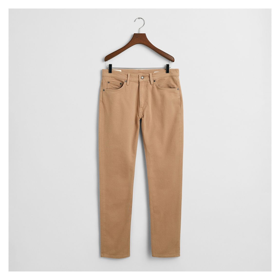 Camel Slim Fit Soft Cotton Blend Jeans main product photo