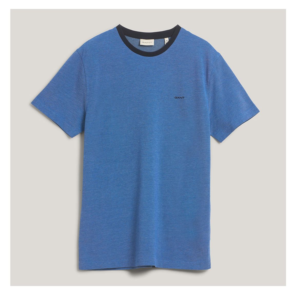 Blue Oxford Regular Cotton T-Shirt main product photo