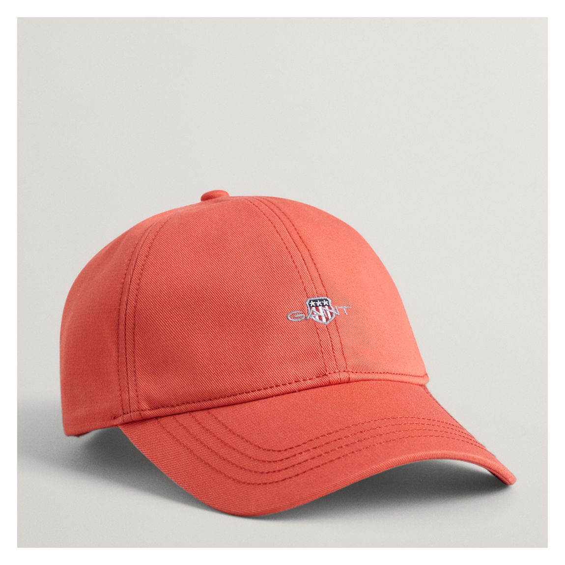 Orange Shield Cotton Twill Cap main product photo