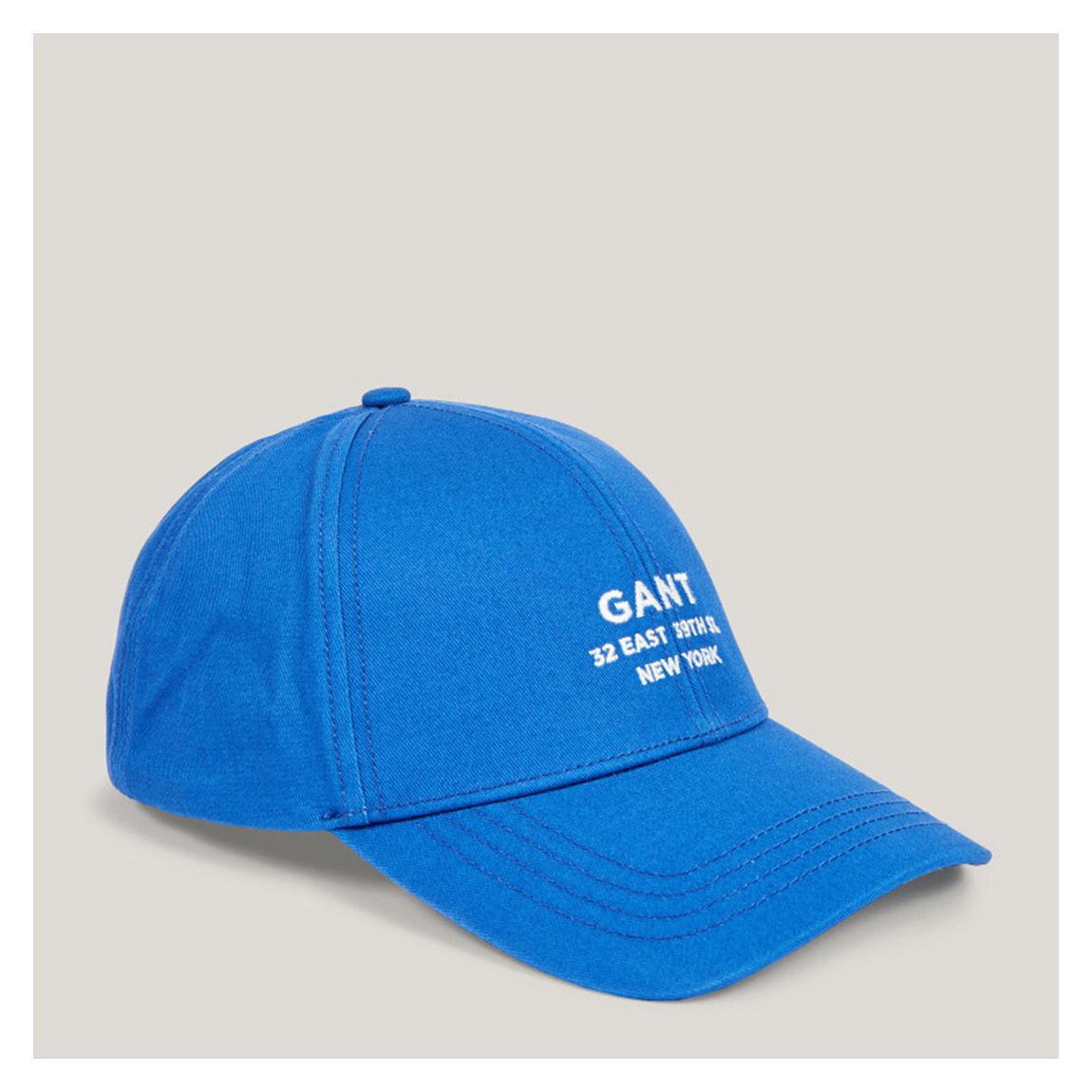 Blue Script Graphic Cotton Cap main product photo