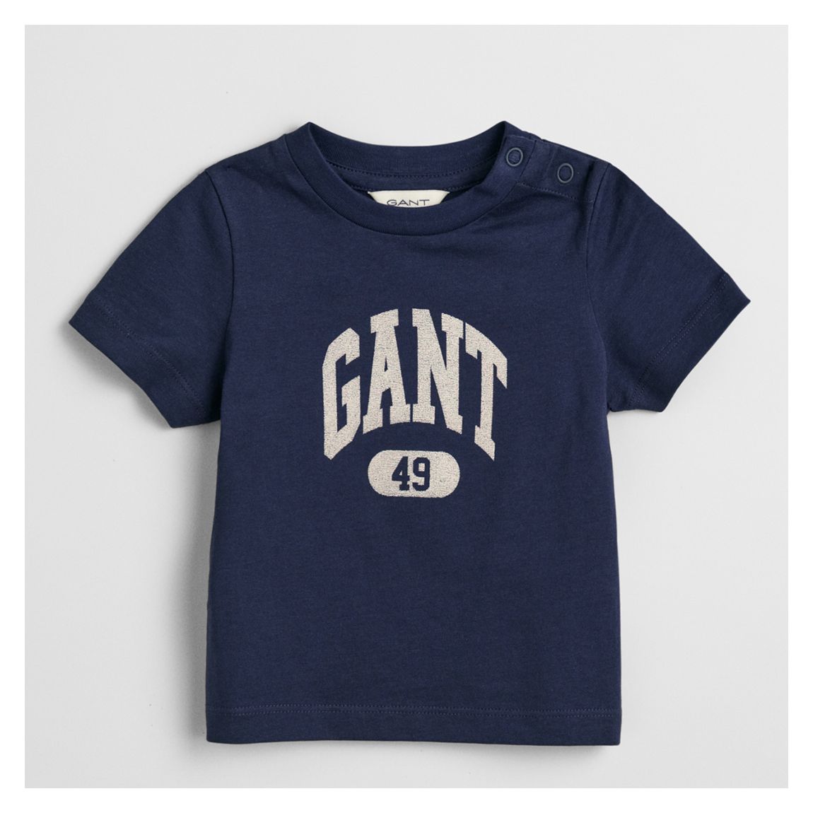 Navy Gant 49 Arch Cotton T-Shirt main product photo