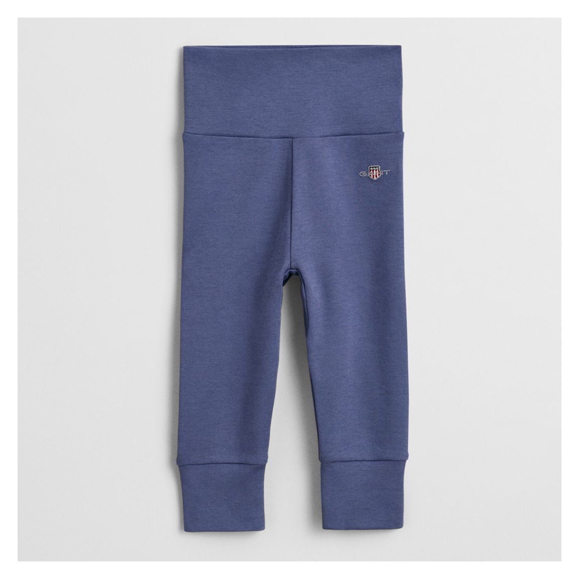 Dark Blue Shield Cotton Leggings main product photo