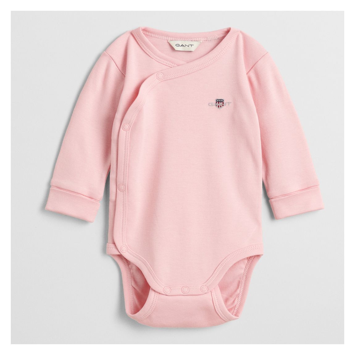 Baby Powder Pink Shield Cotton Bodysuit main product photo