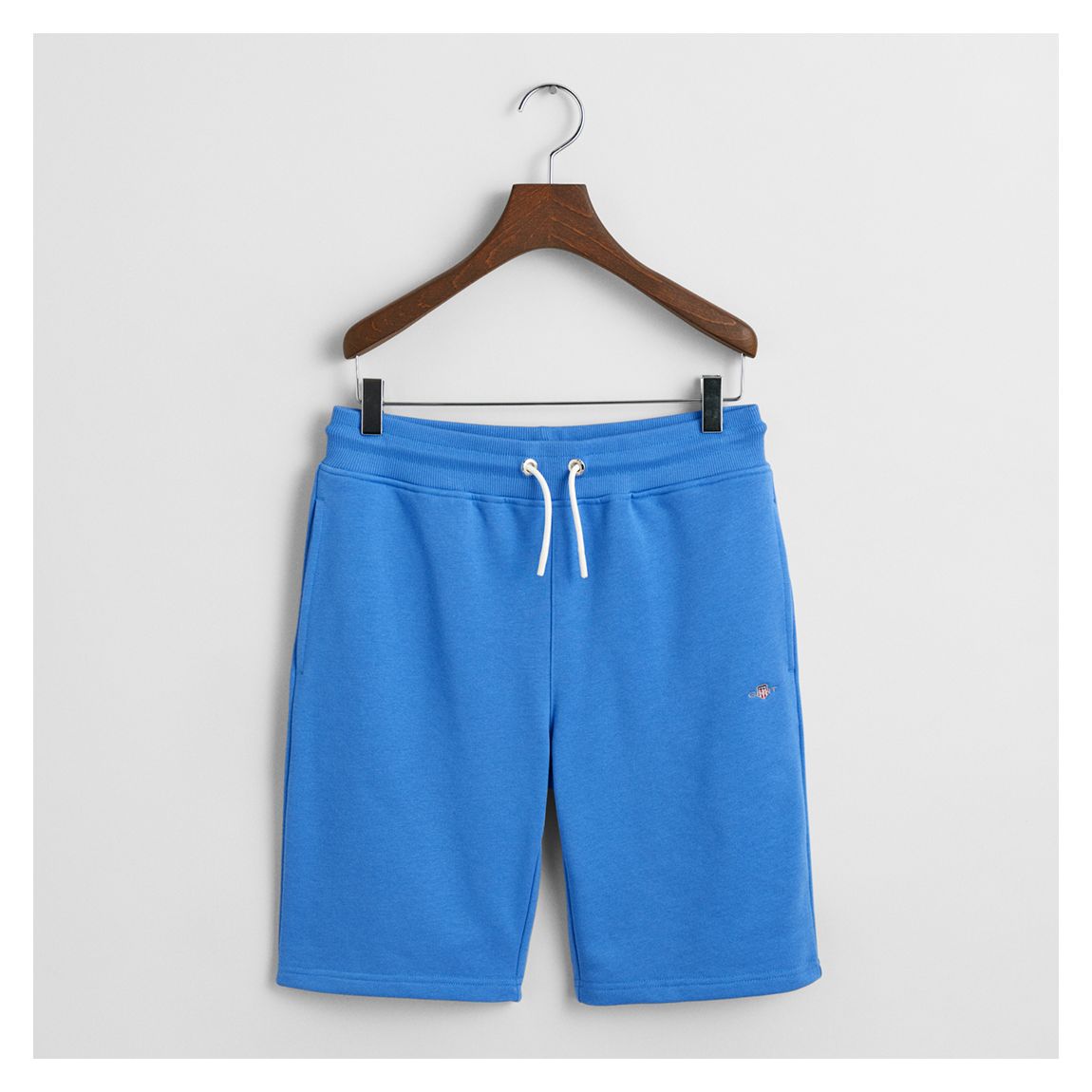 Cobalt Shield Cotton Blend Sweat Shorts main product photo