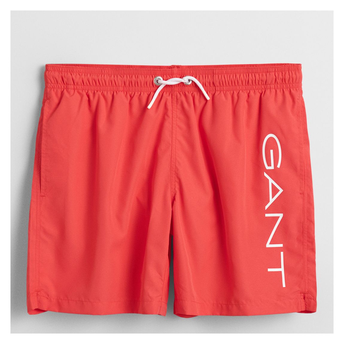 Watermelon Red Logo Boys' Swim Shorts main product photo