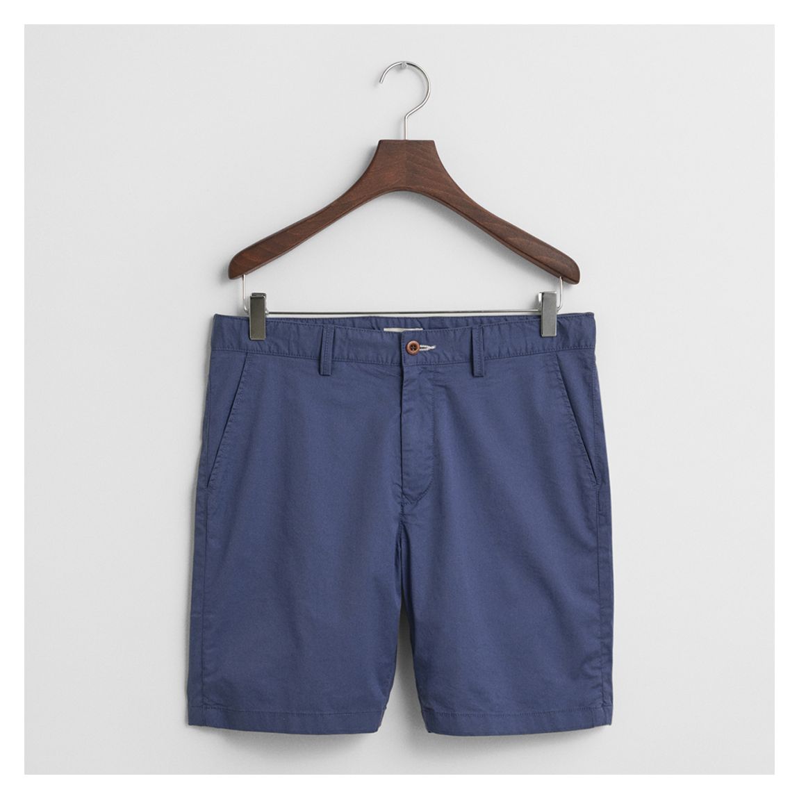 Dark Blue Lightweight Chino Shorts main product photo