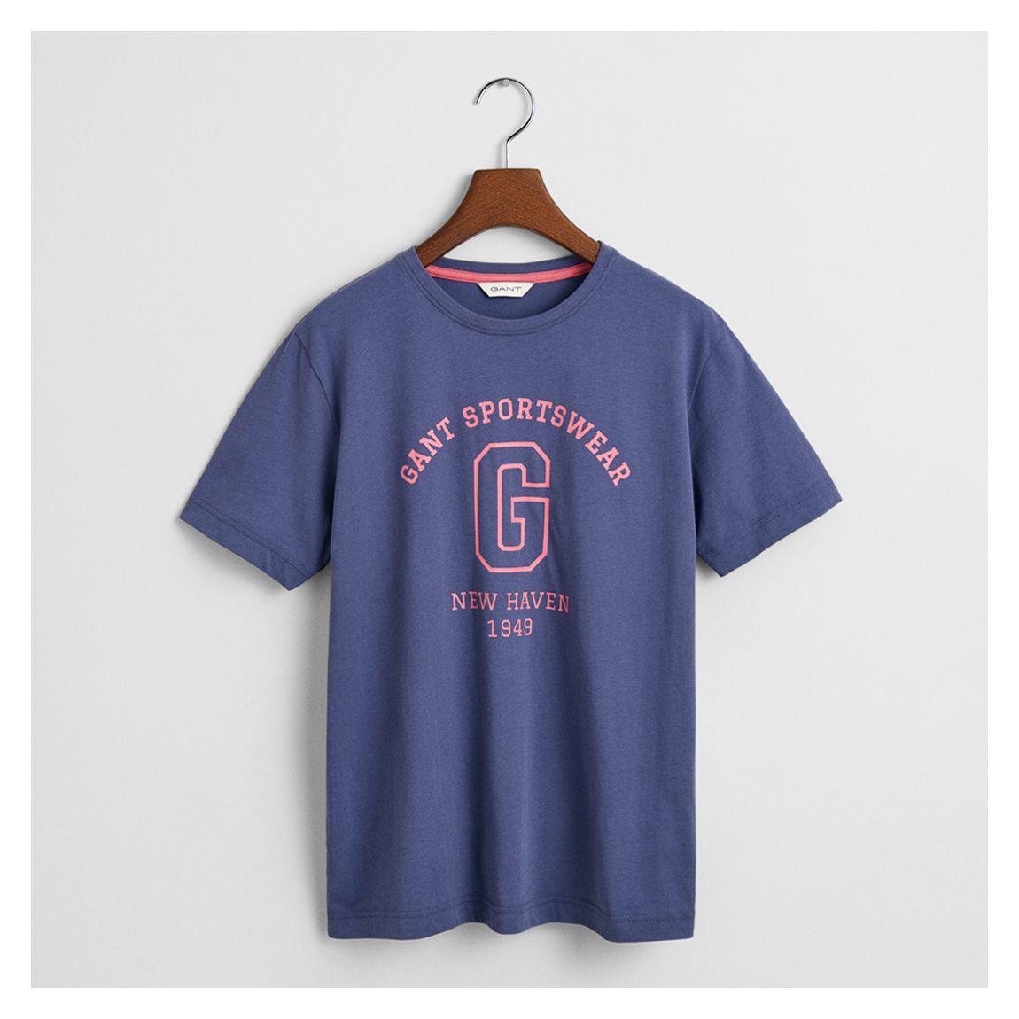 Dark Blue Sportswear Arch Cotton T-Shirt main product photo
