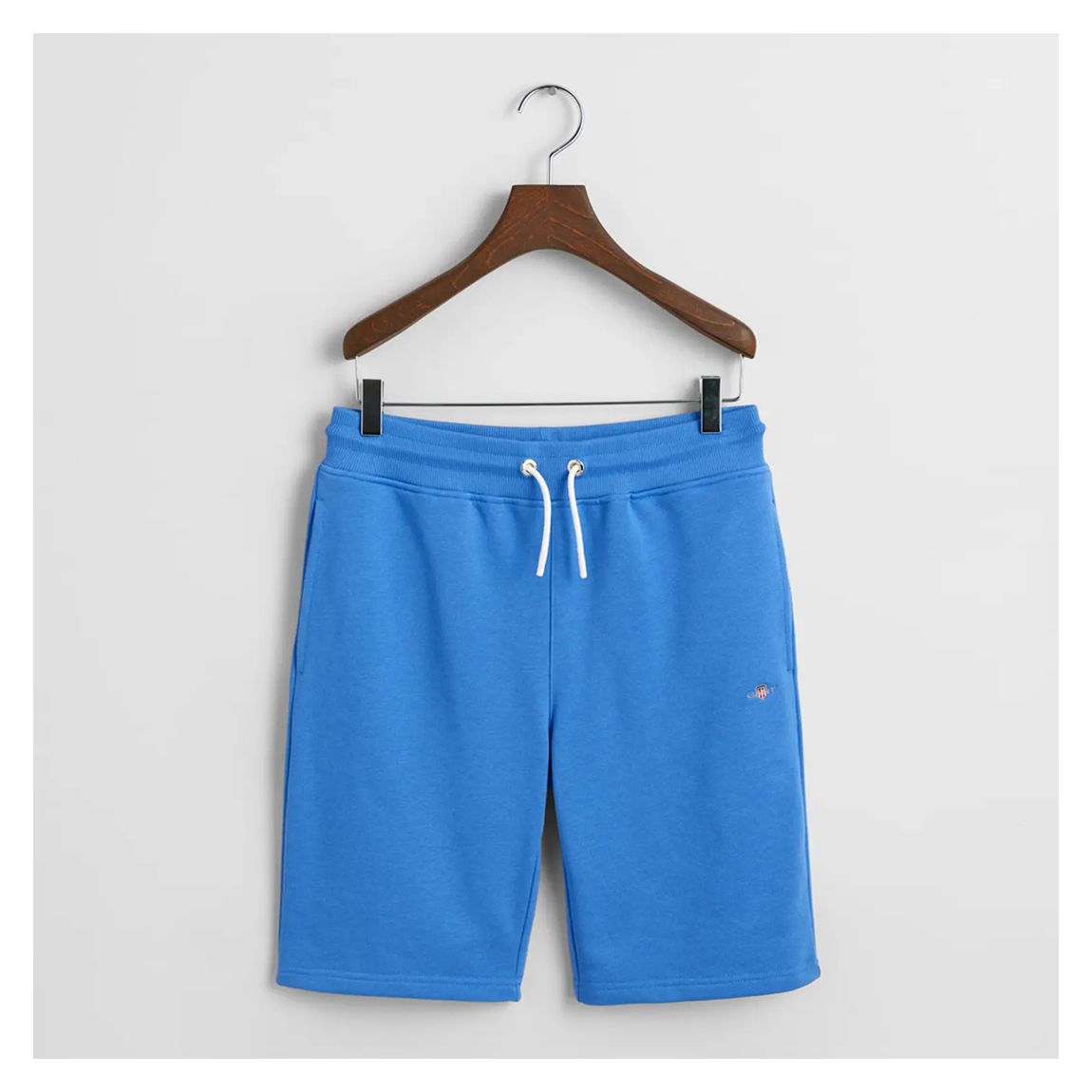 Cobalt Shield Cotton Blend Sweat Shorts main product photo