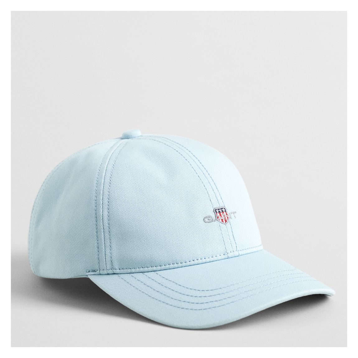 Light Blue Shield Cotton Twill Cap main product photo