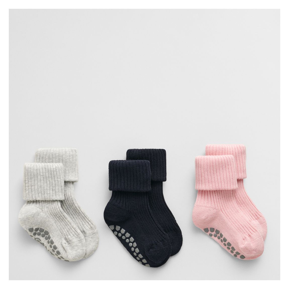 Multi 3-Pack Cotton Blend Socks main product photo