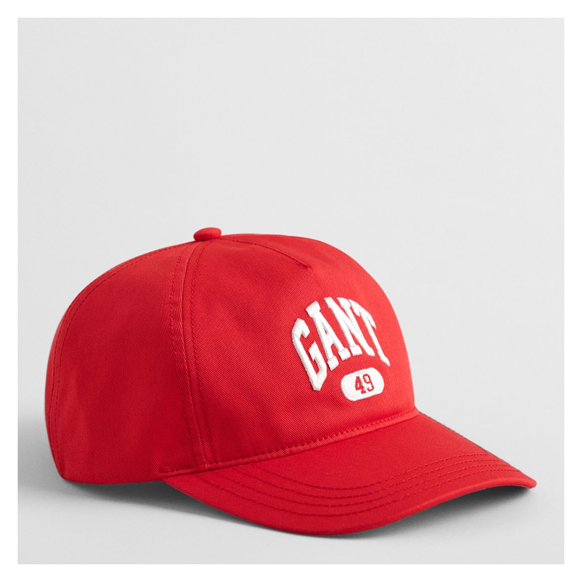 Bright Red Gant 49 Arch Cotton Cap main product photo