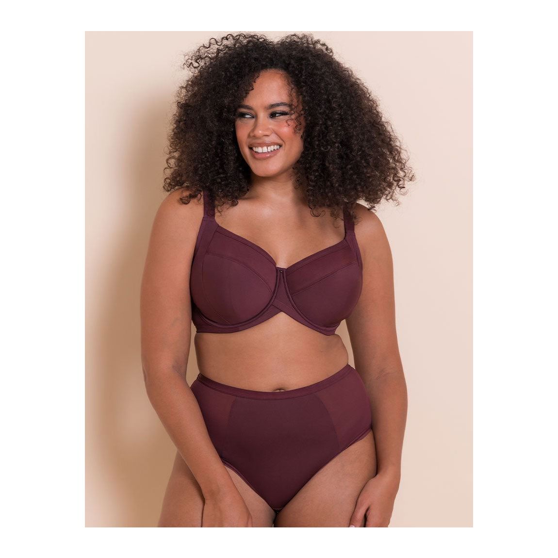 Curvy Kate WonderFully Full Cup Side Support Bra Auburn 36JJ main product photo
