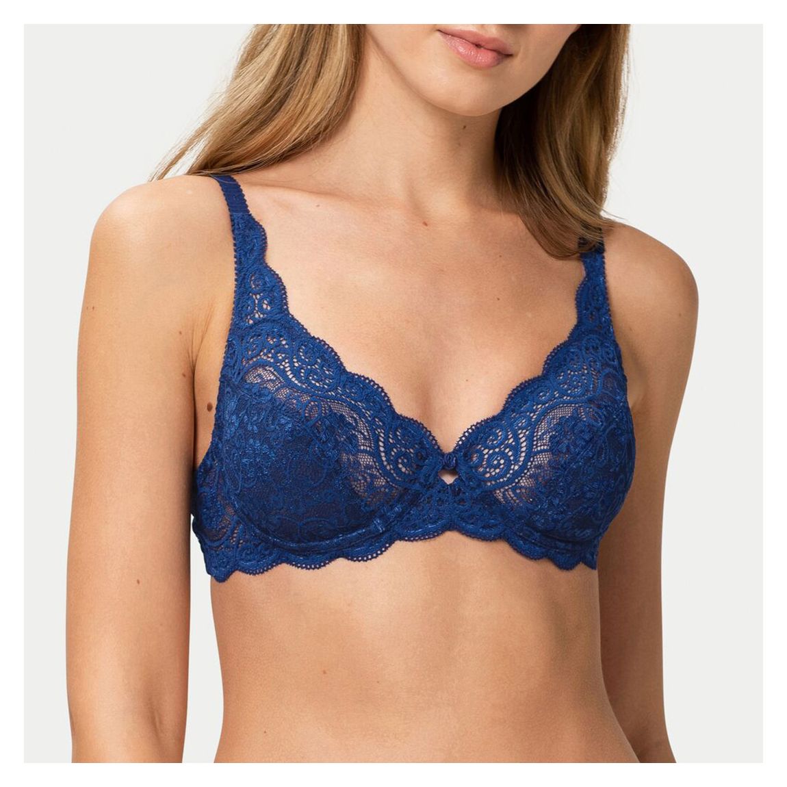 Navy Amourette Full Cup Bra main product photo