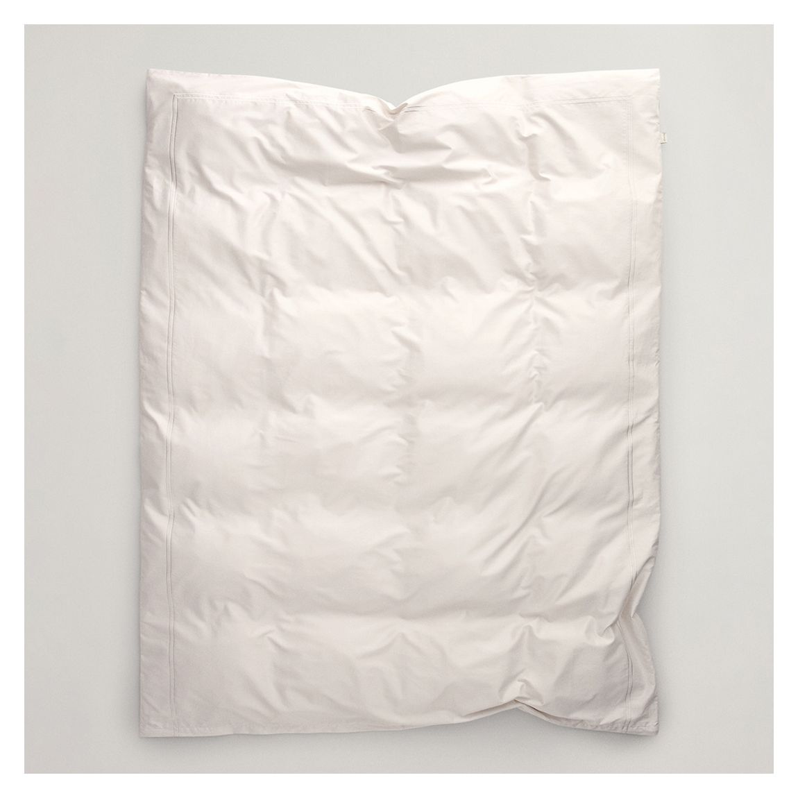 White Sand Sateen Stitch Double Duvet main product photo