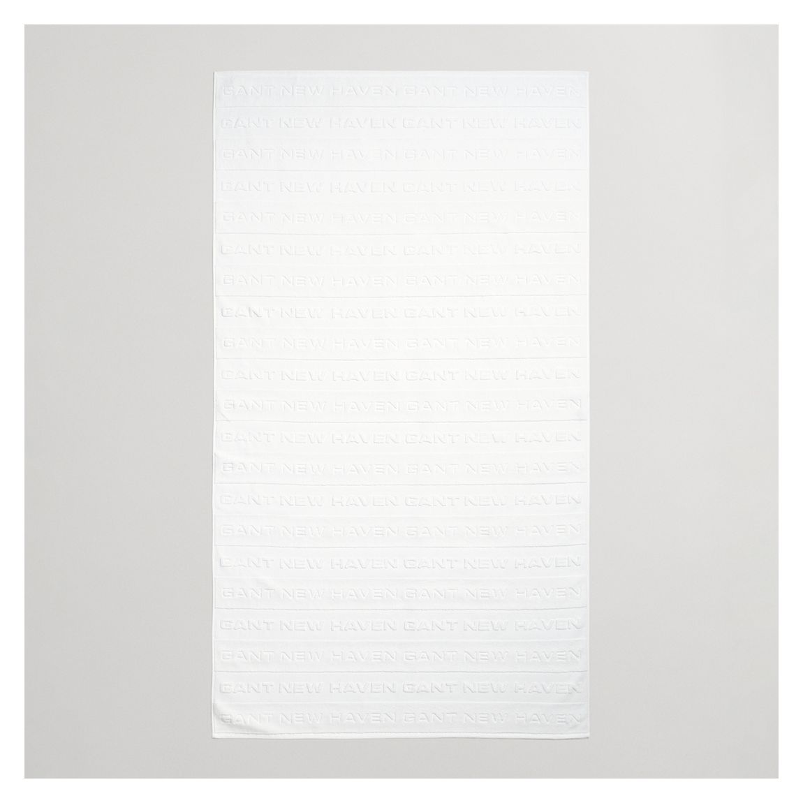 White Jacquard New Haven Beach Towel main product photo