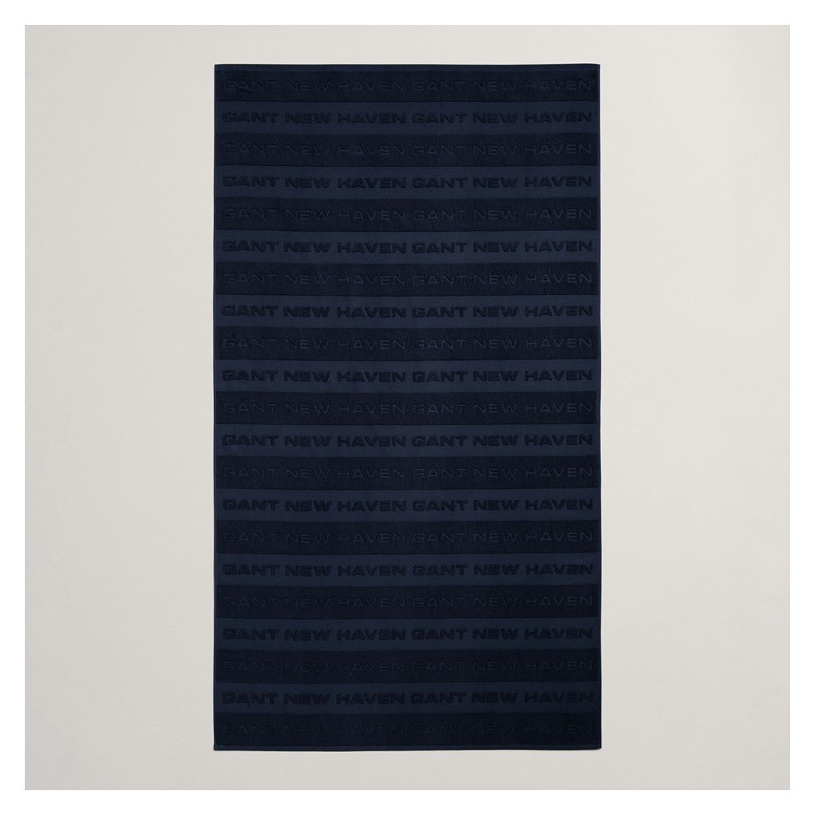 Navy Jacquard New Haven Beach Towel main product photo