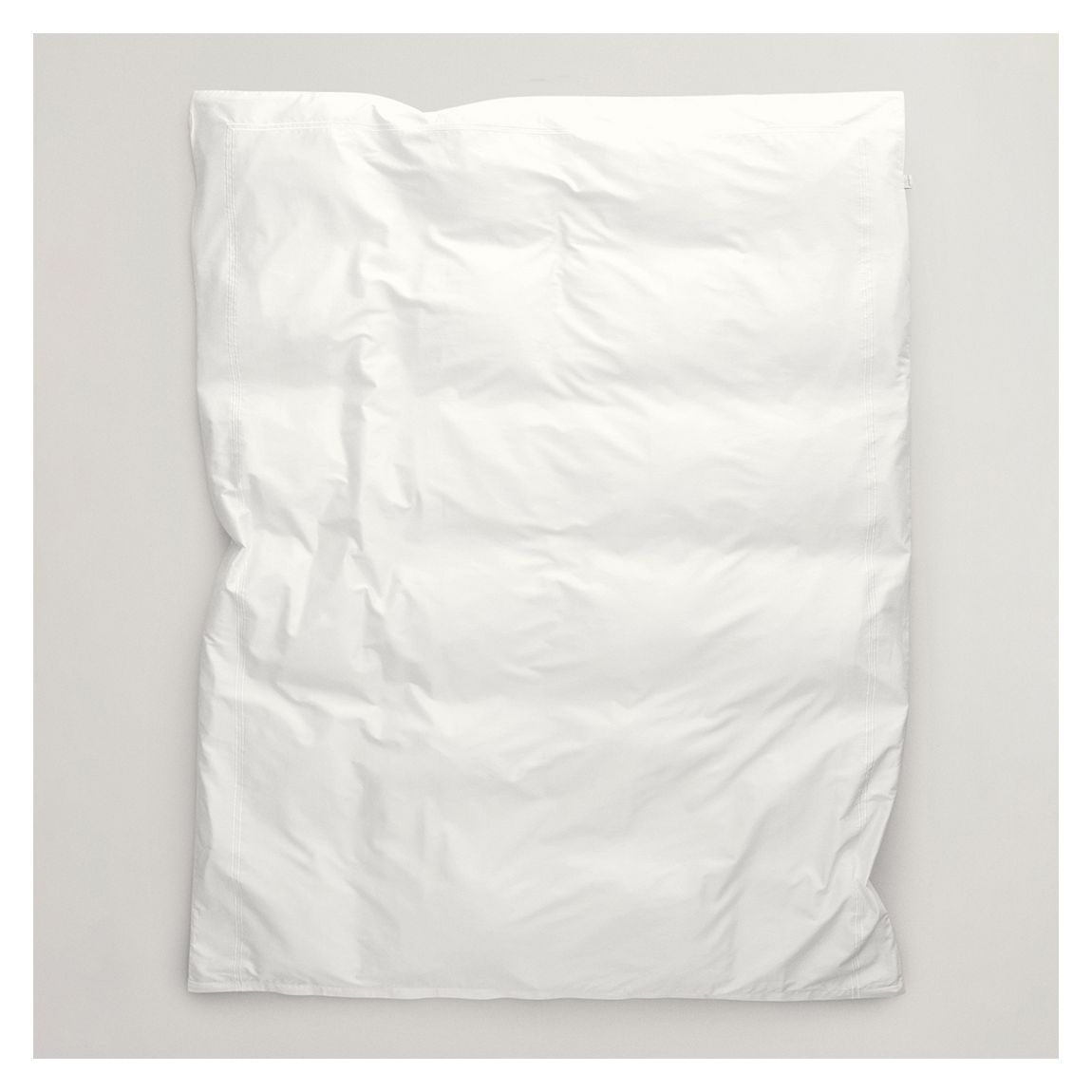 White Sateen Stitch Double Duvet main product photo