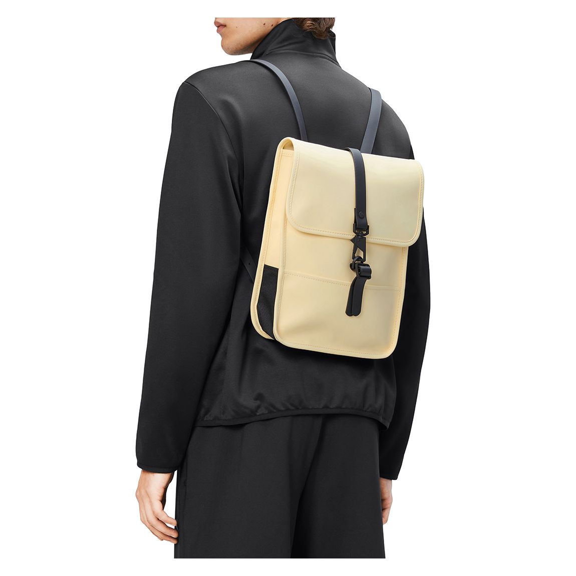 Butter Yellow Micro Waterproof Backpack main product photo