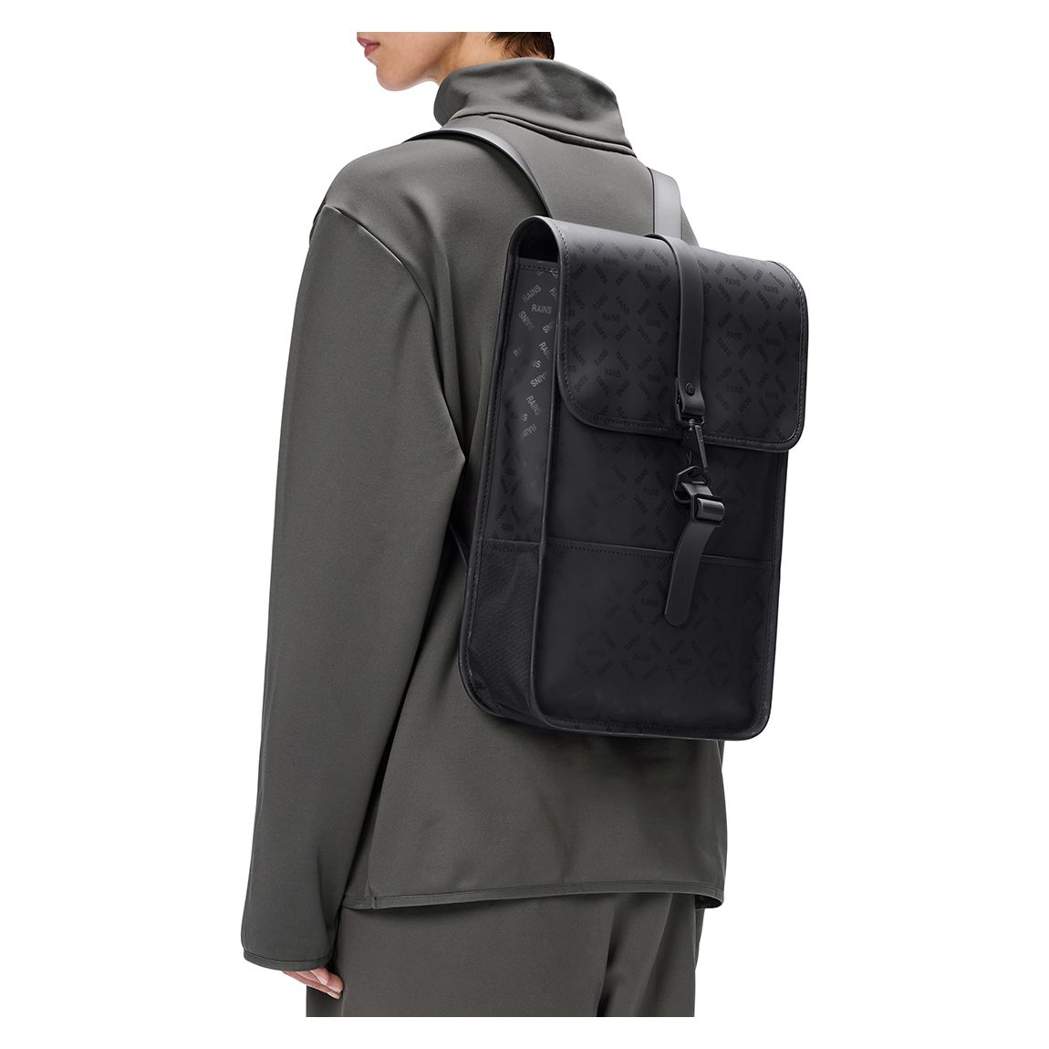 Black Monogram Mini Waterproof Backpack main product photo