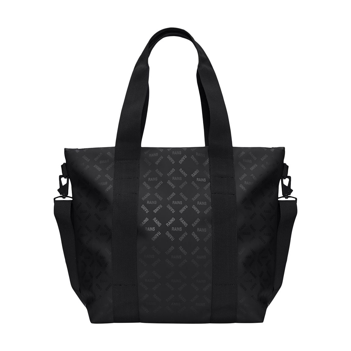 Black Monogram Tote Mini Waterproof Bag main product photo