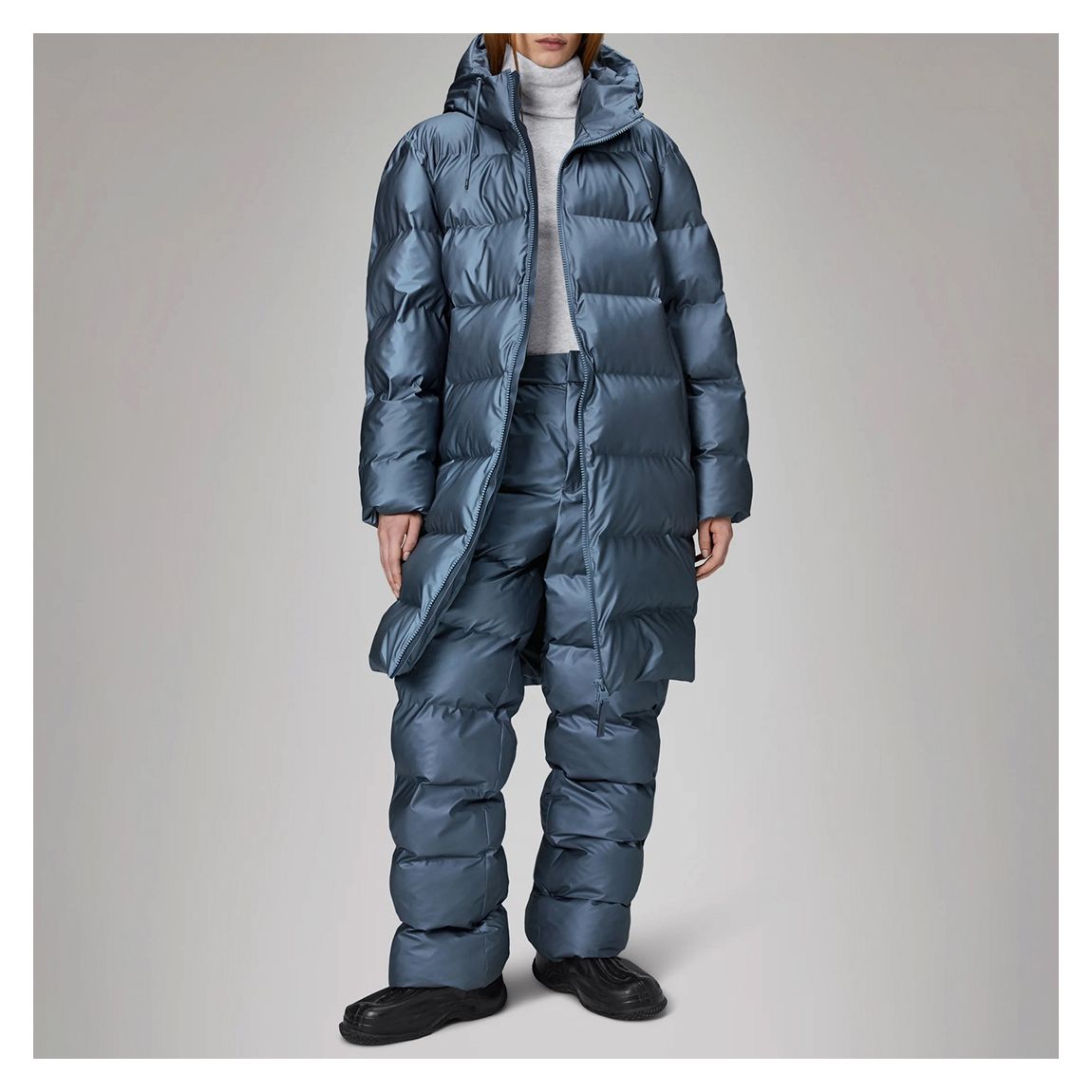 Cerulean Alta Unisex Longer Waterproof Puffer Jacket main product photo