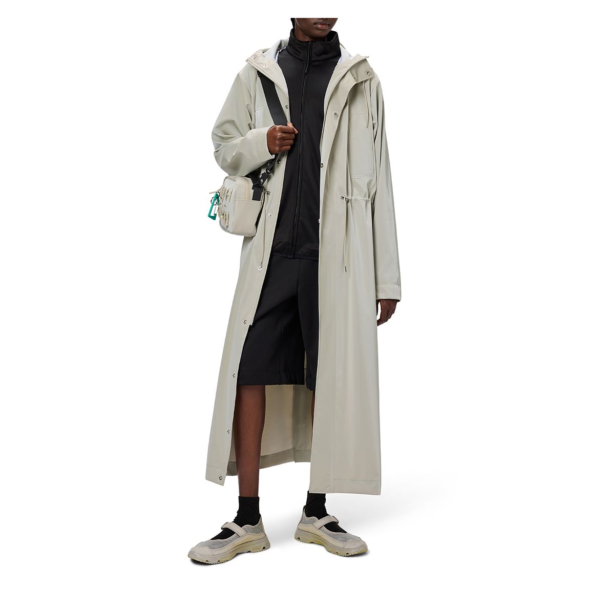 Stone Unisex Bold Longest Waterproof Rain Jacket main product photo