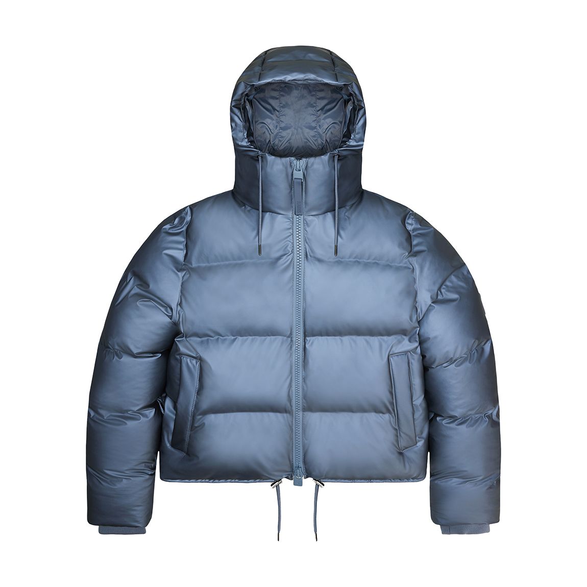 Cerulean Short Unisex Waterproof Puffer Jacket main product photo