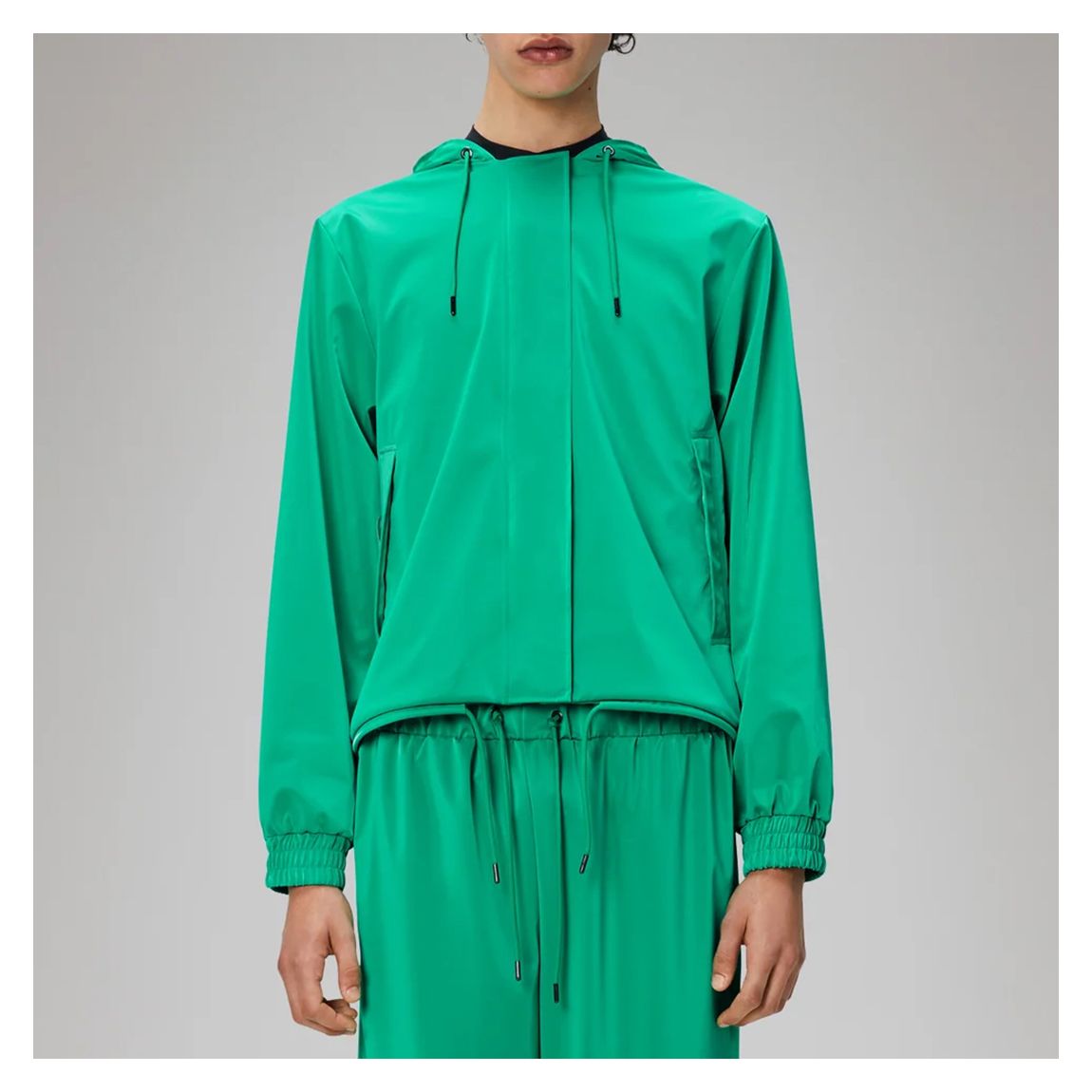 Green String Unisex Waterproof Jacket main product photo