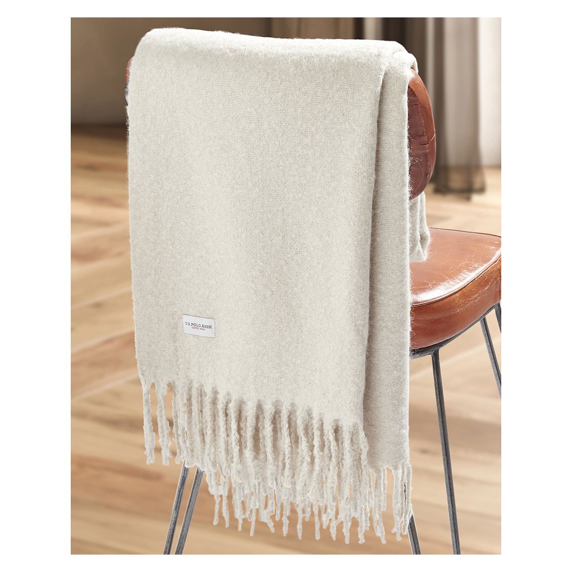 Premium Super Soft Hanging Throw, Vapor Blue main product photo