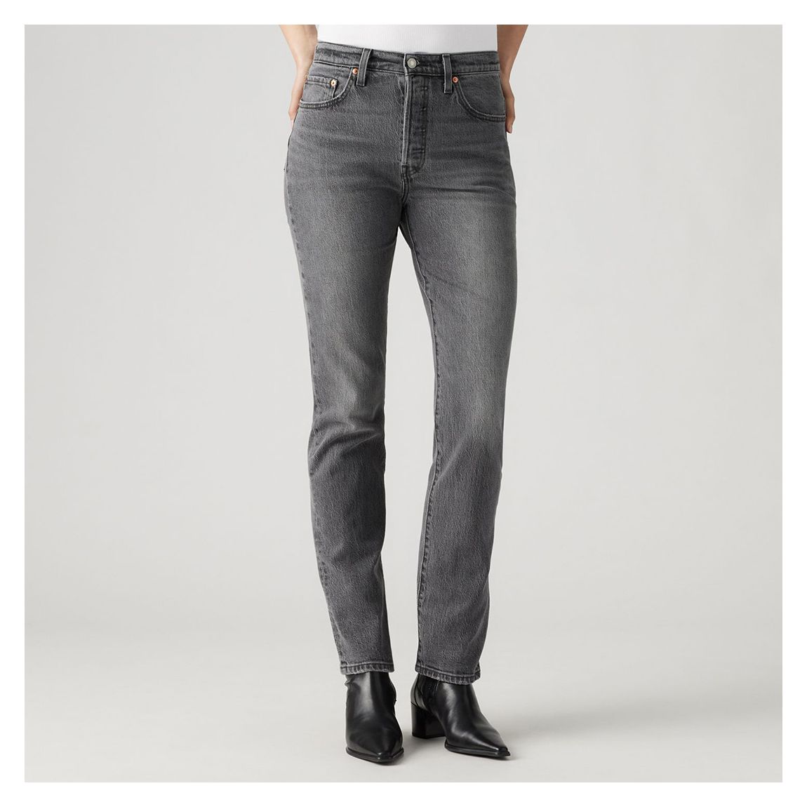 Black 501® Original Straight Jeans main product photo