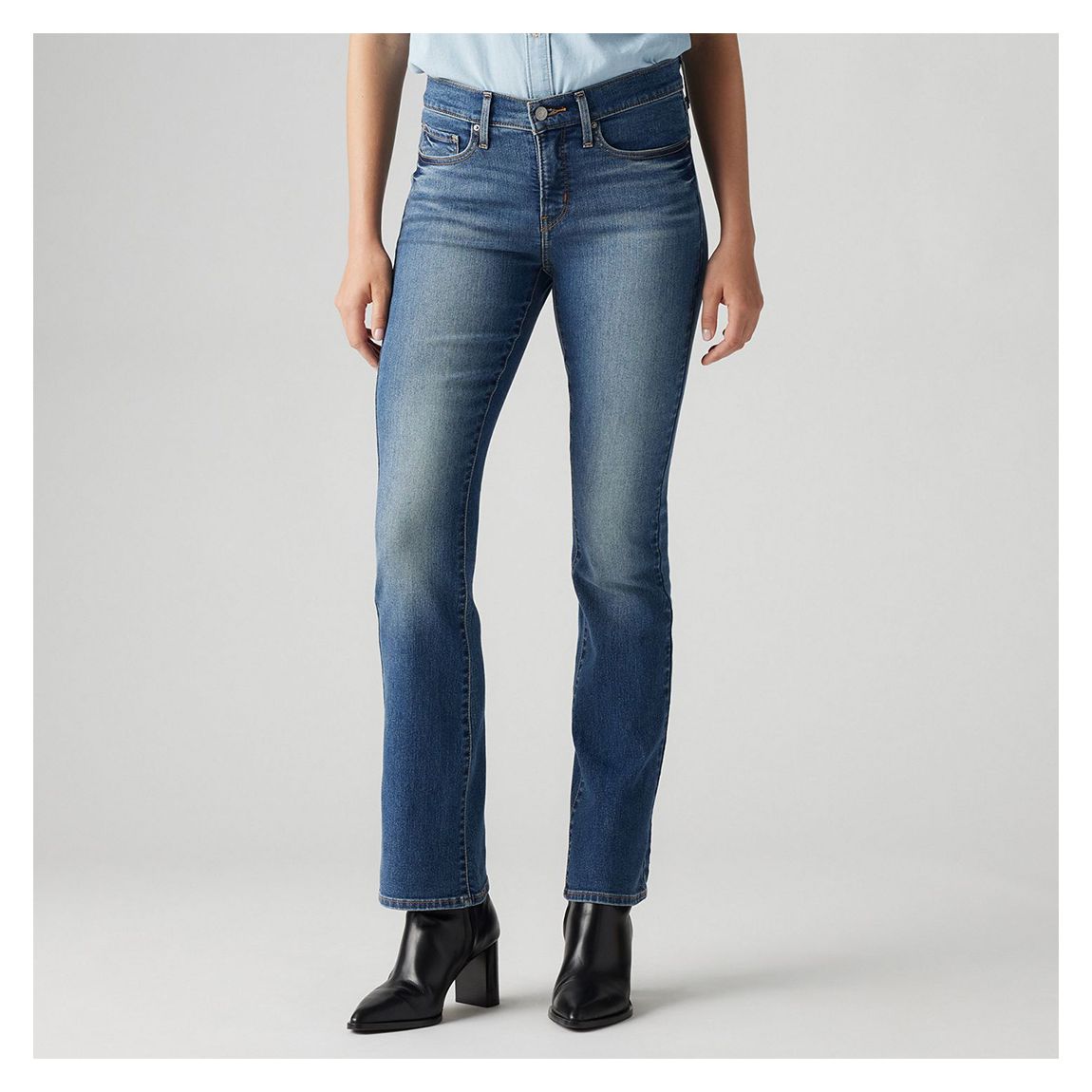Mid Blue 315 Shaping Bootcut Jean main product photo