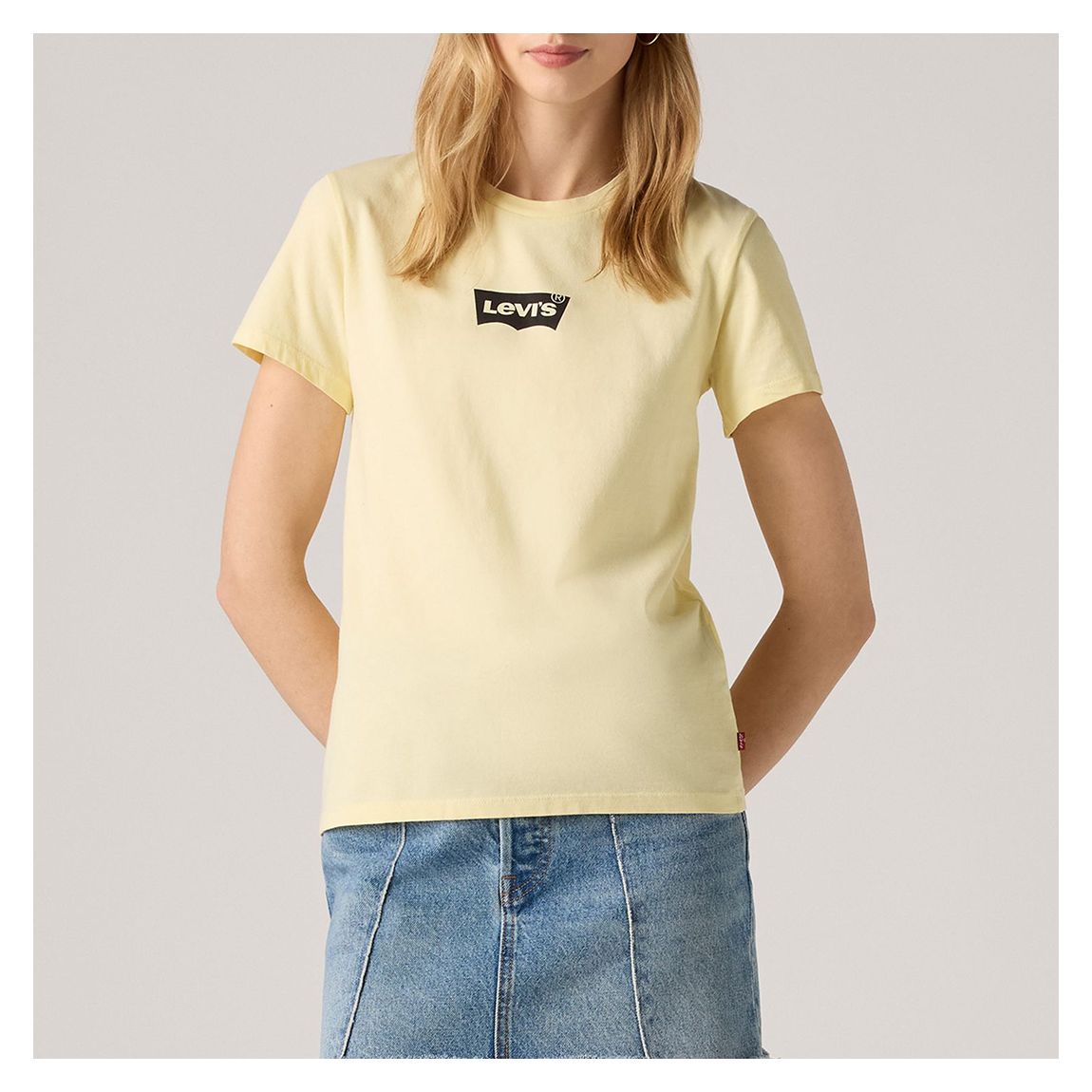 Yellow Logo Cotton T-Shirt main product photo