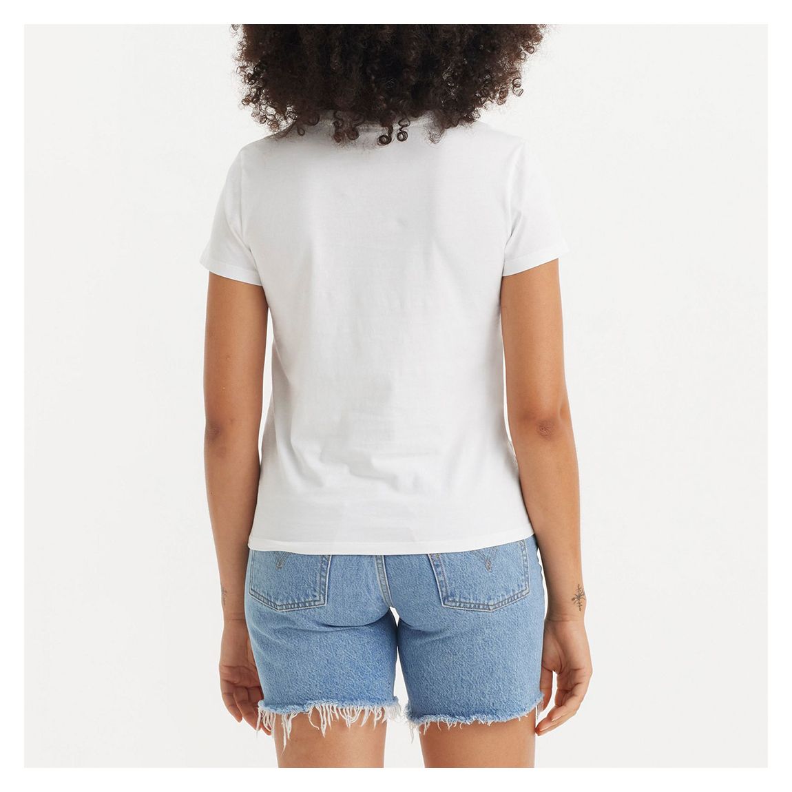 White 2 Pack Logo Cotton T-Shirt main product photo