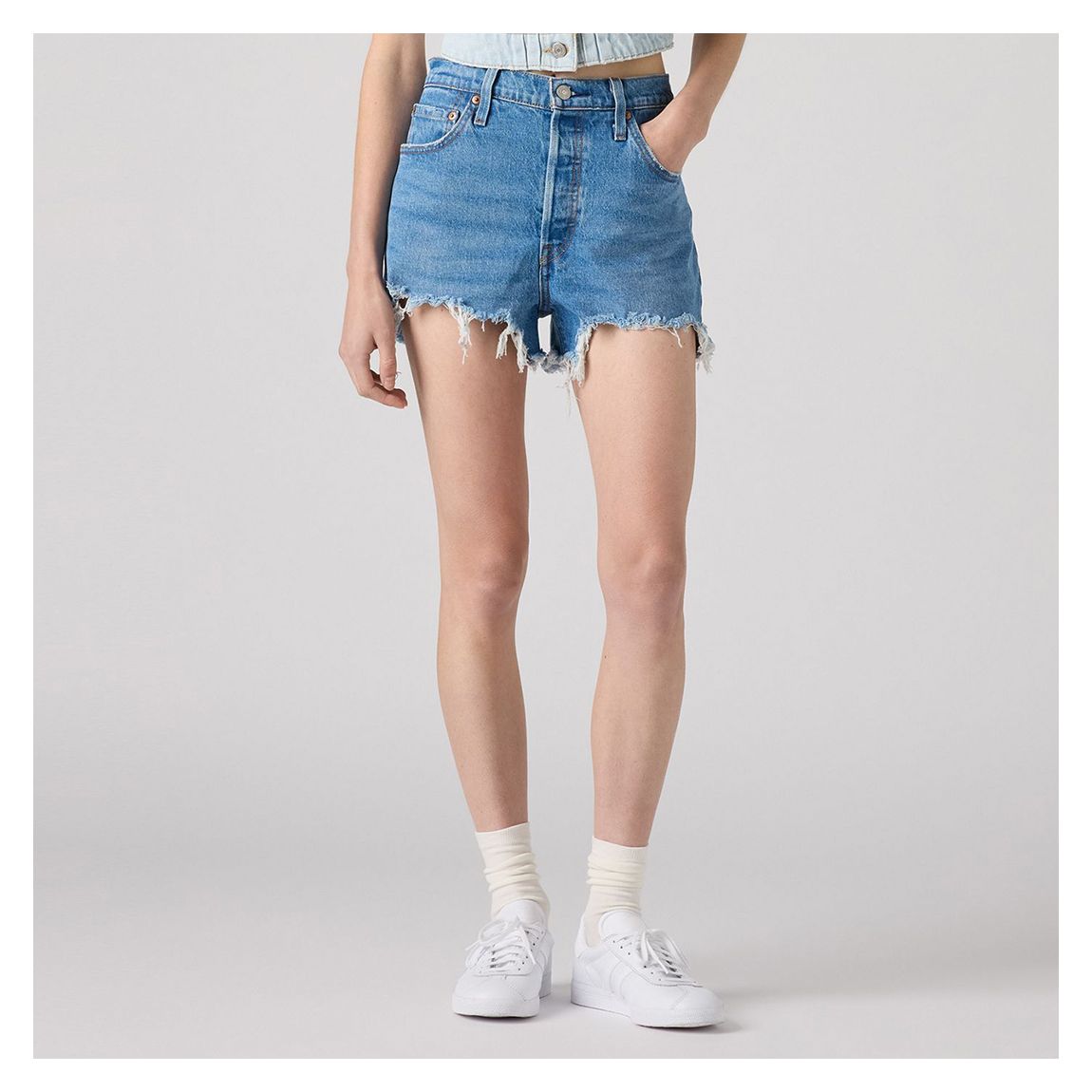 Light Blue 501® Original Fit Shorts main product photo