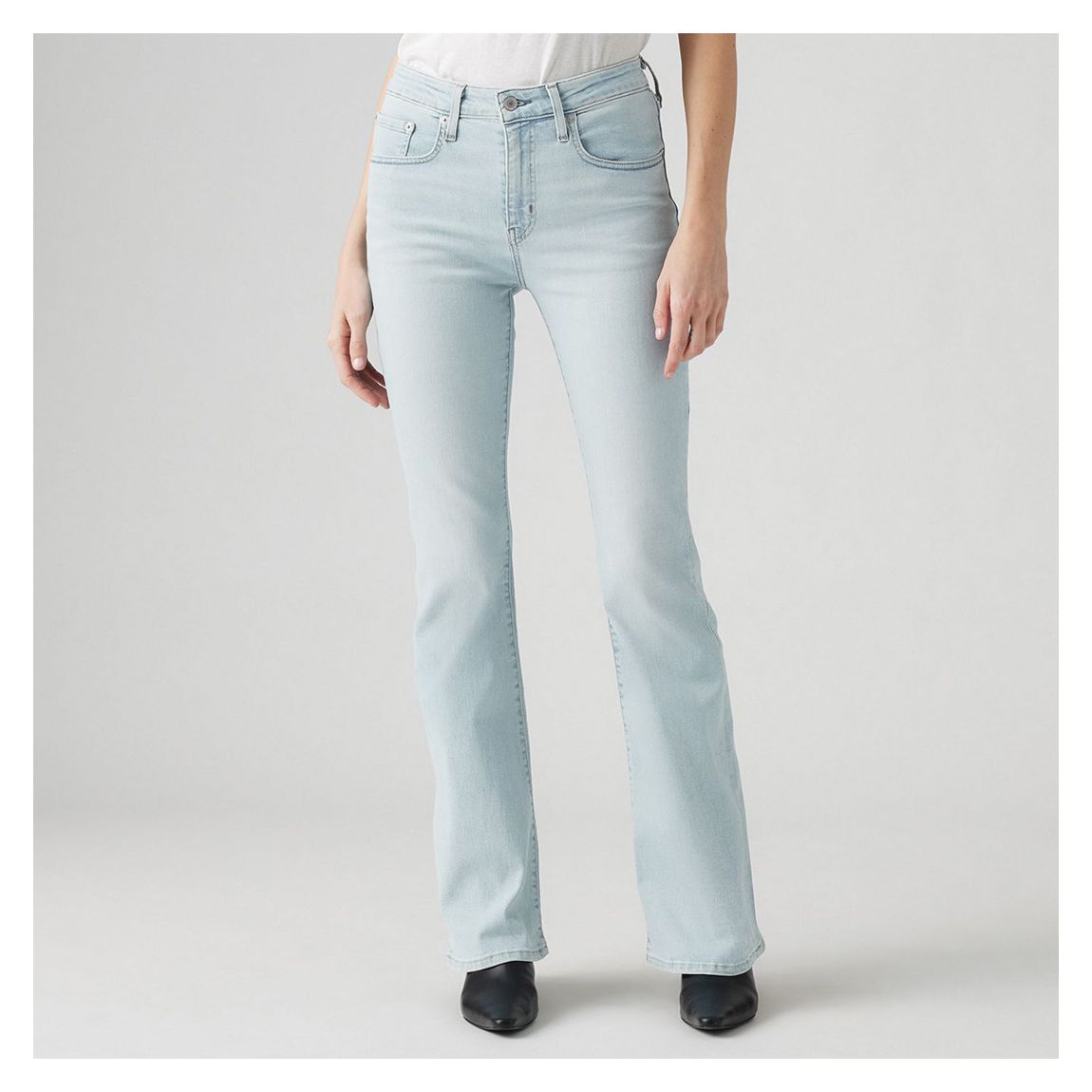 Light Blue 726™ Flared Stretch Jeans main product photo