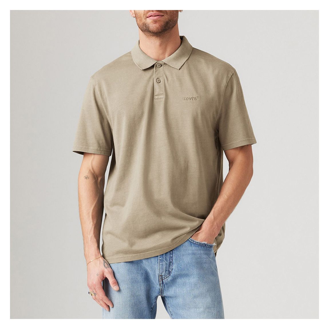 AUTHENTIC POLO GARMENT DYE VINTAGE KHAKI main product photo