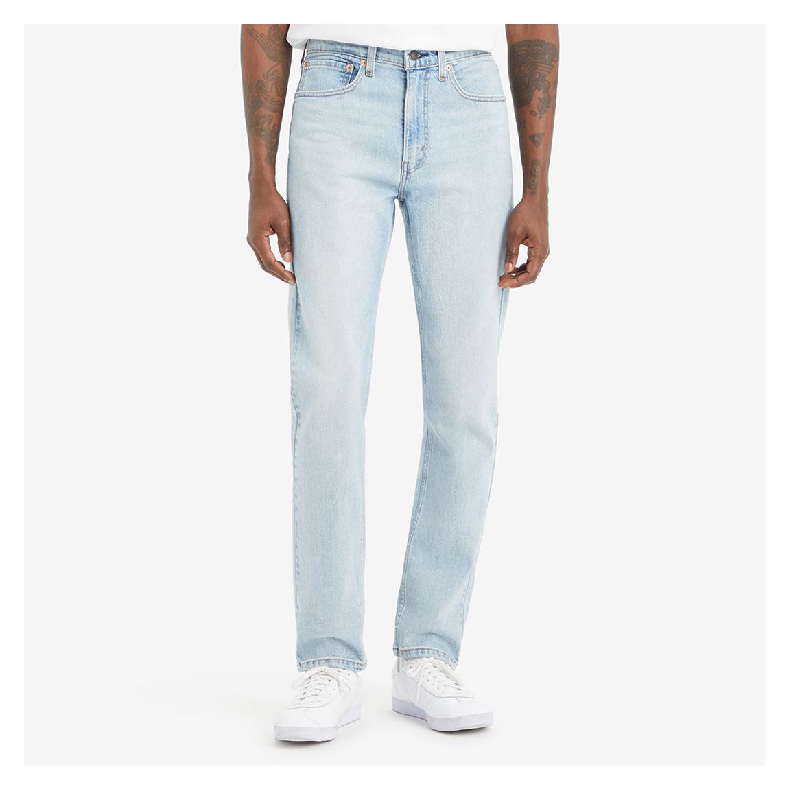 Light Blue 515™ Slim Tapered Stretch Jeans main product photo