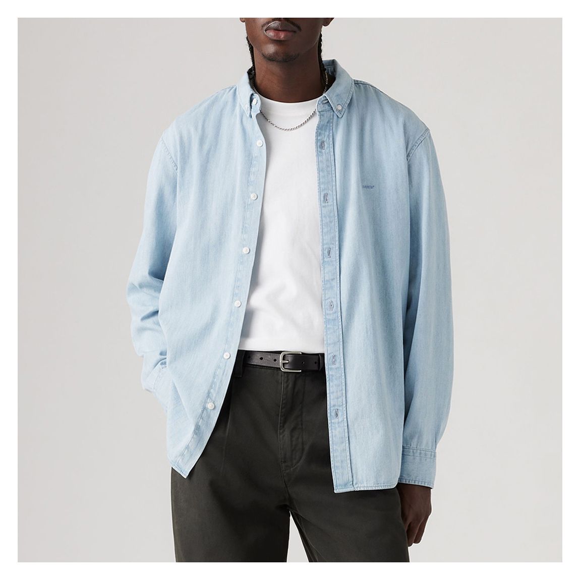 Light Blue Authentic Button Down Shirt main product photo