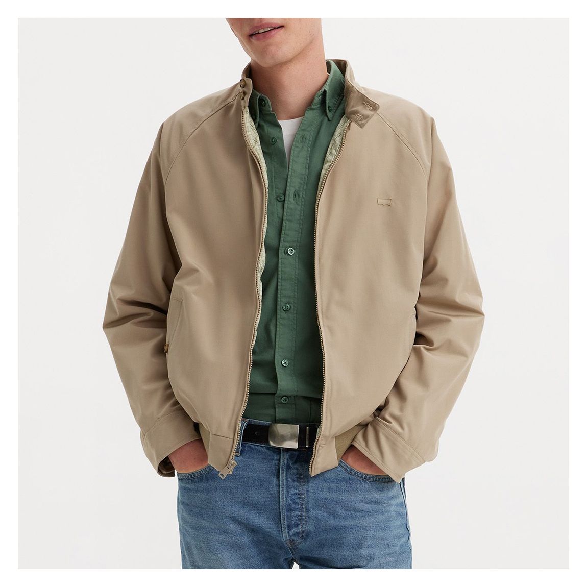 Brown Baker Harrington Jacket main product photo
