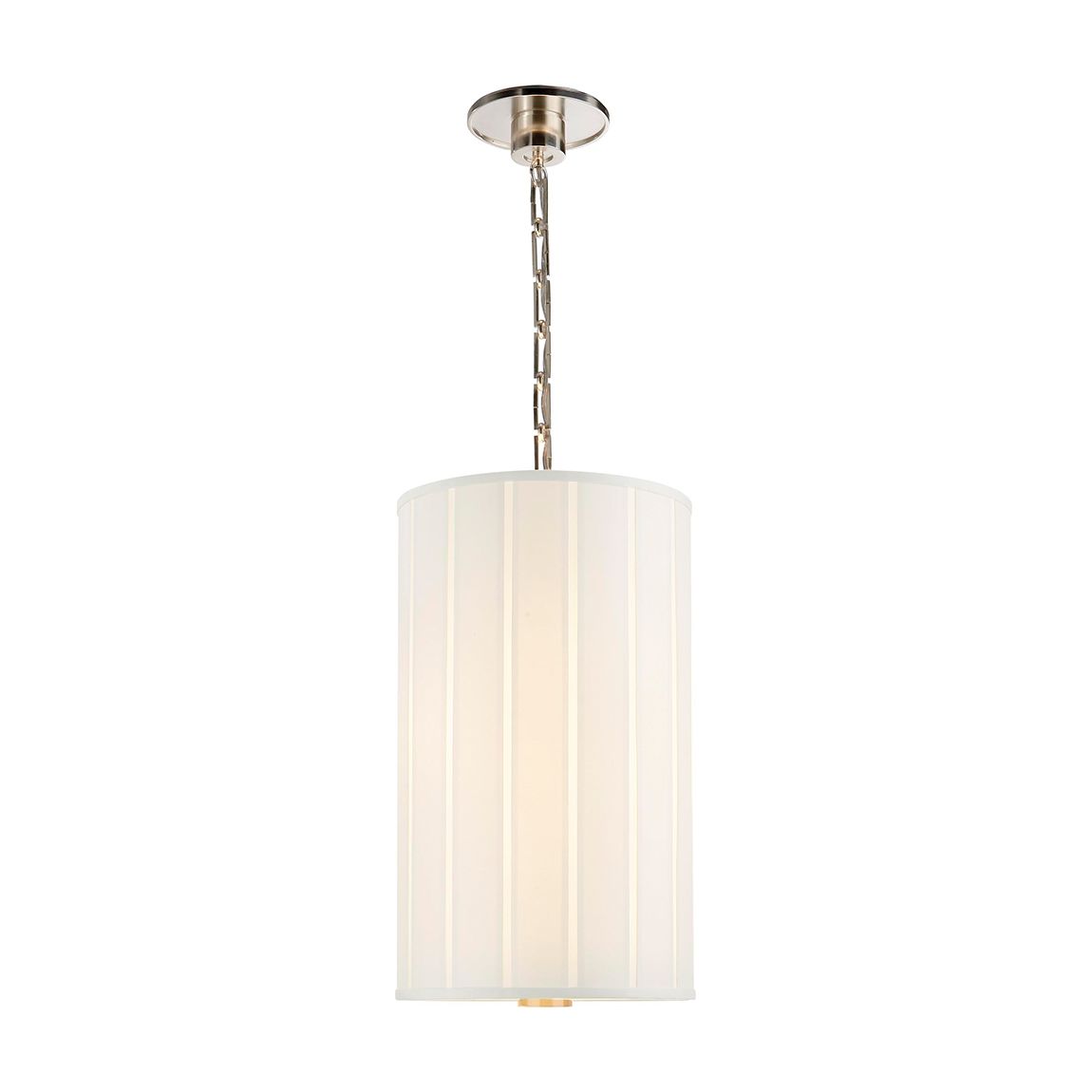 Perfect Pleat Lantern, Silver main product photo