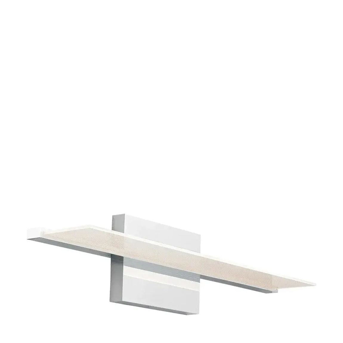 Span 24" Bath Sconce, Silver main product photo