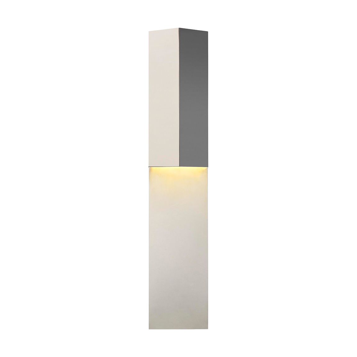 Rega 24" Folded Sconce, Silver main product photo