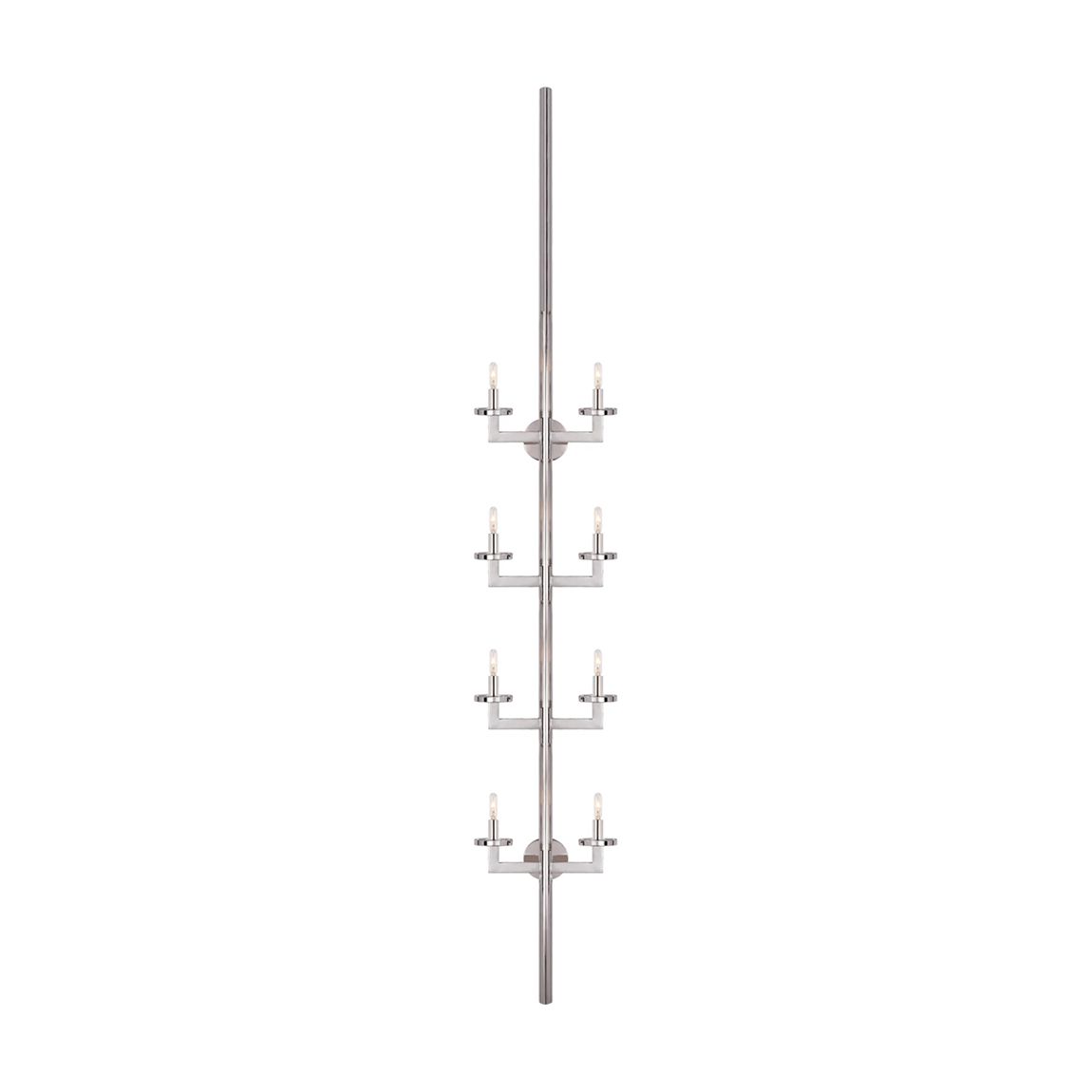 Liaison Statement Sconce, Silver main product photo